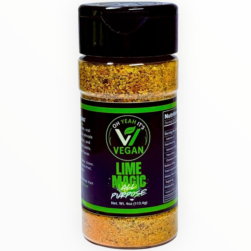 Lime Magic vegan citrus seasoning by Oh Yeah It’s Vegan
