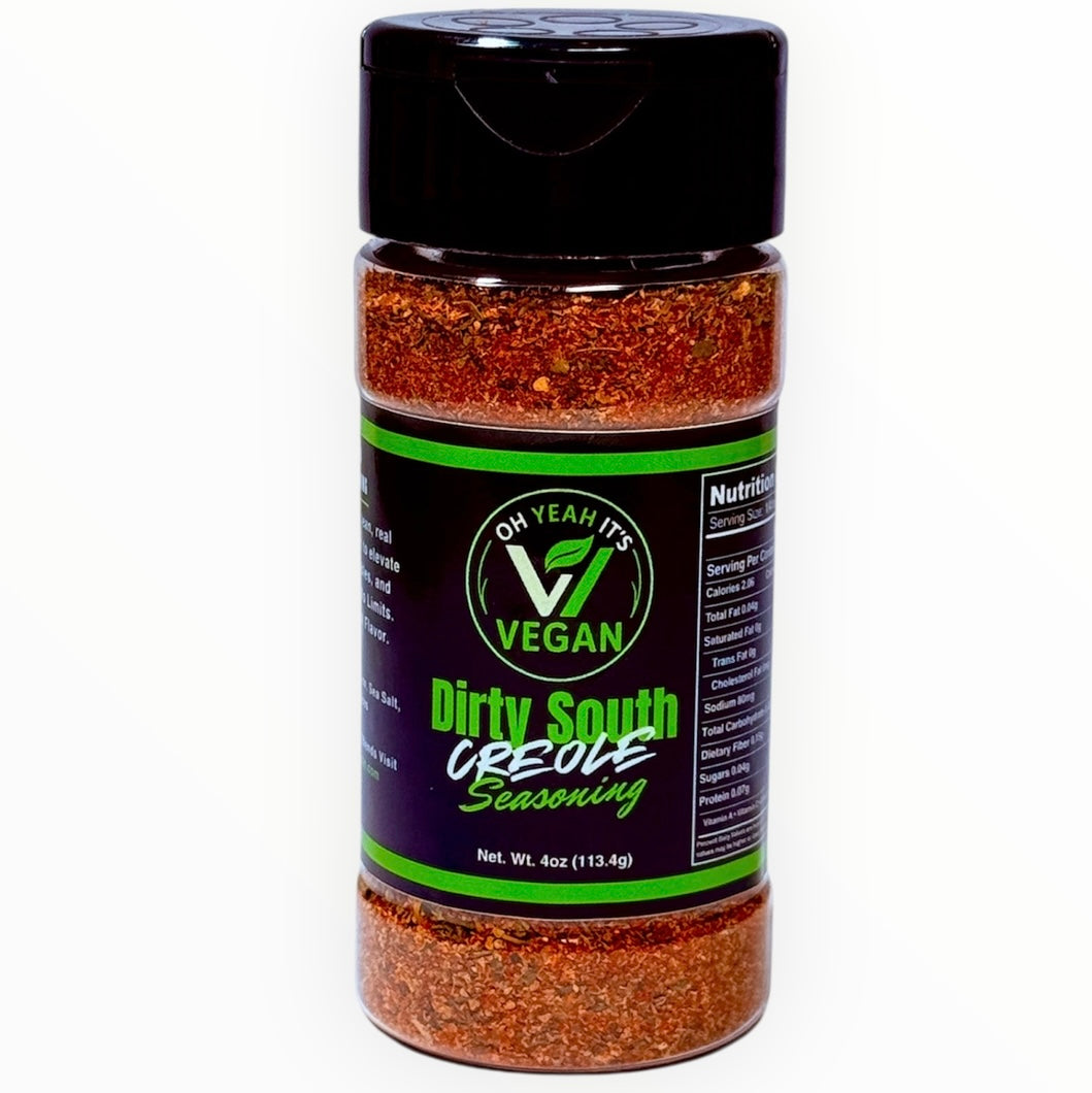 Dirty South Creole vegan seasoning by Oh Yeah It’s Vegan – bold Southern-style spice