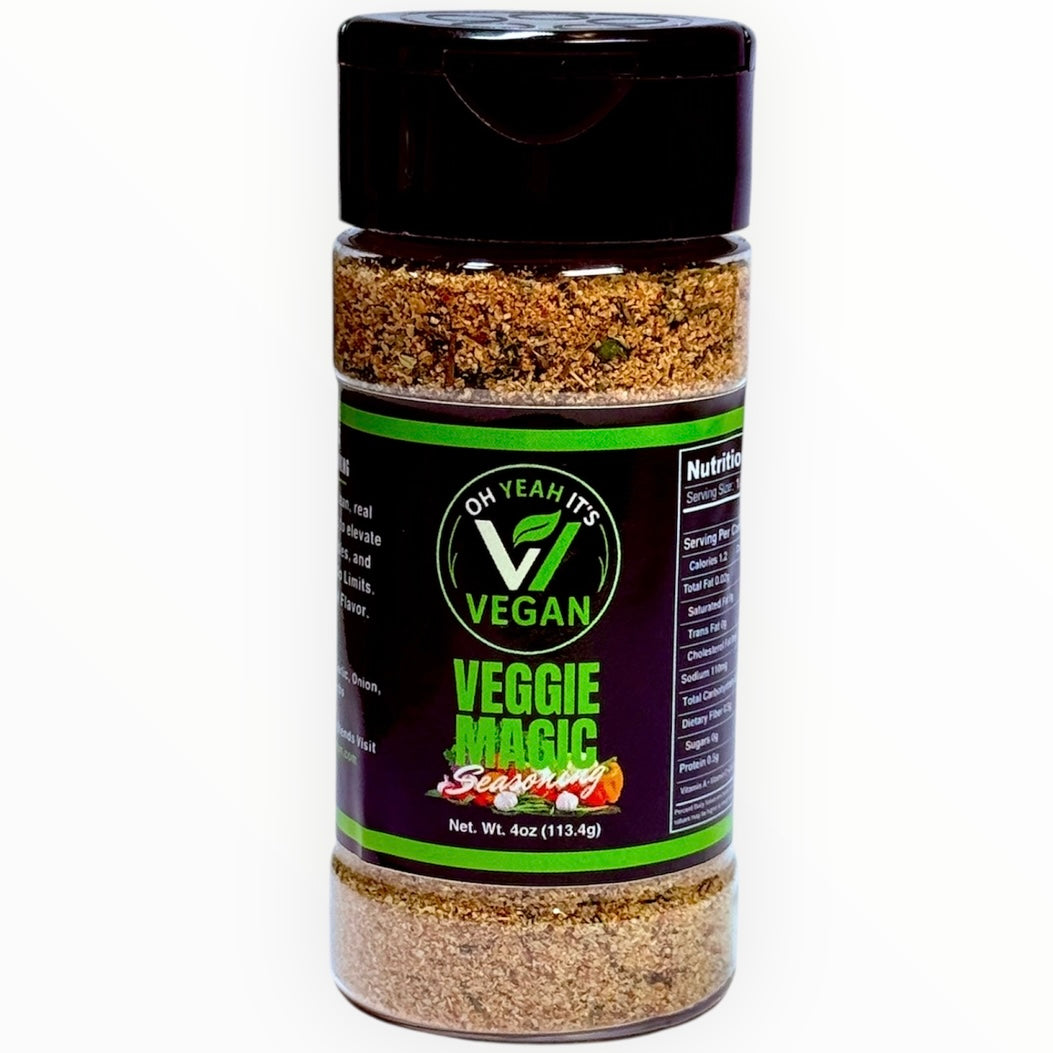 Veggie Magic vegan vegetable seasoning by Oh Yeah It’s Vegan
