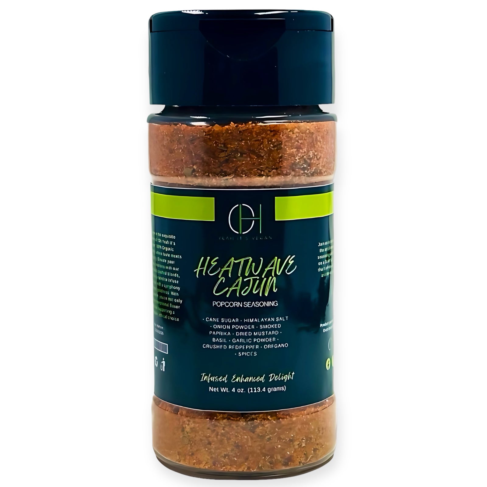 Heatwave spicy vegan popcorn seasoning by Oh Yeah It’s Vegan