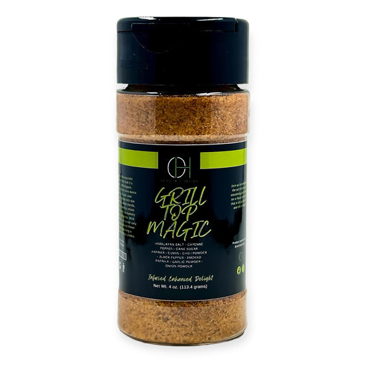 Oh Yeah It's Vegan | Grill Top Magic | Mixed Spice Seasoning & Rub for Grilling | 100% Natural Ingredients