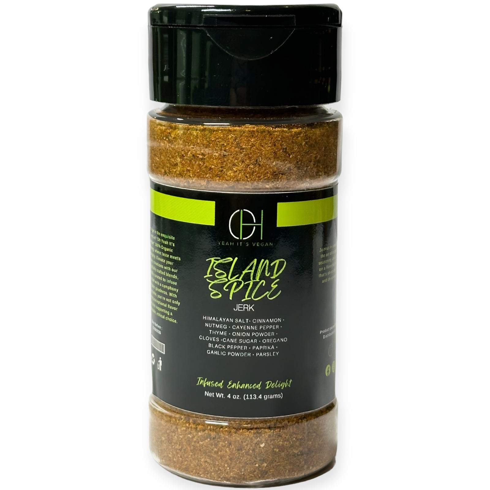 Island Spice Caribbean vegan seasoning by Oh Yeah It’s Vegan