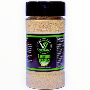 Lemon Garlic Rush | Zesty Vegan Seasoning with Citrus & Bold Flavor