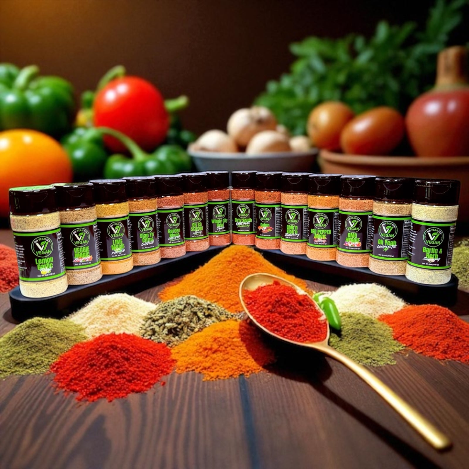 The Treasure Box | Full Vegan Seasoning Collection-Oh Yeah It's Vegan