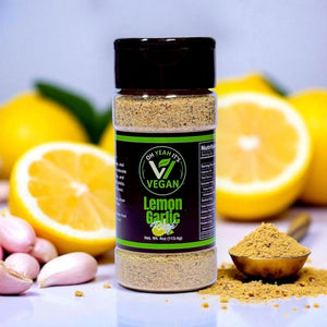 Lemon Garlic Rush | Zesty Vegan Seasoning with Citrus & Bold Flavor