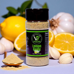 Lemon Garlic Rush | Zesty Vegan Seasoning with Citrus & Bold Flavor