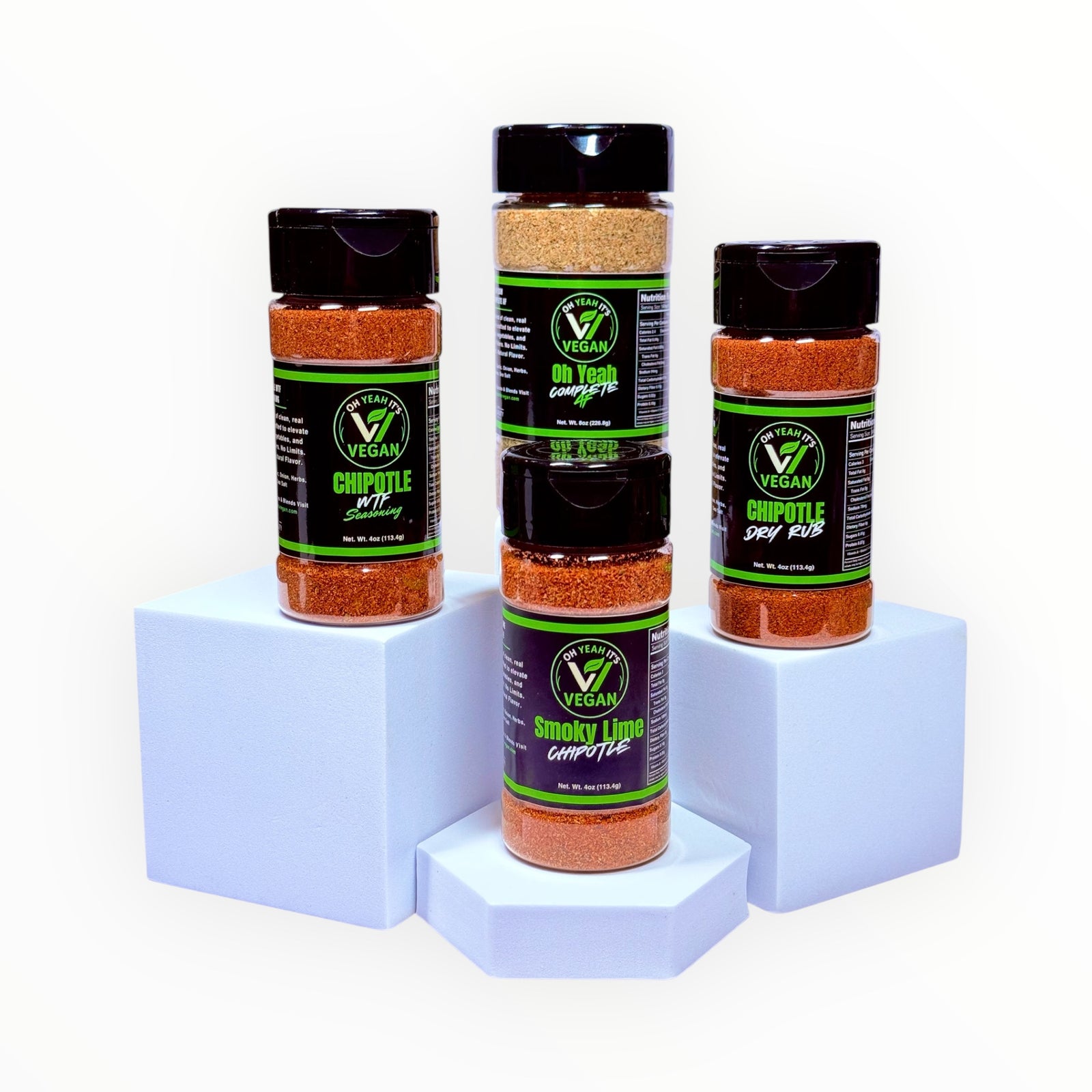 Chipotle Heat Collection-Vegan Spice Set for Smoky, Bold Flavor