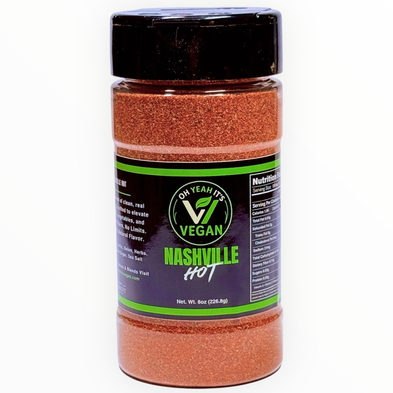 Nashville Heatwave Vegan Seasoning-Spicy Blend for Chik'n and Fish