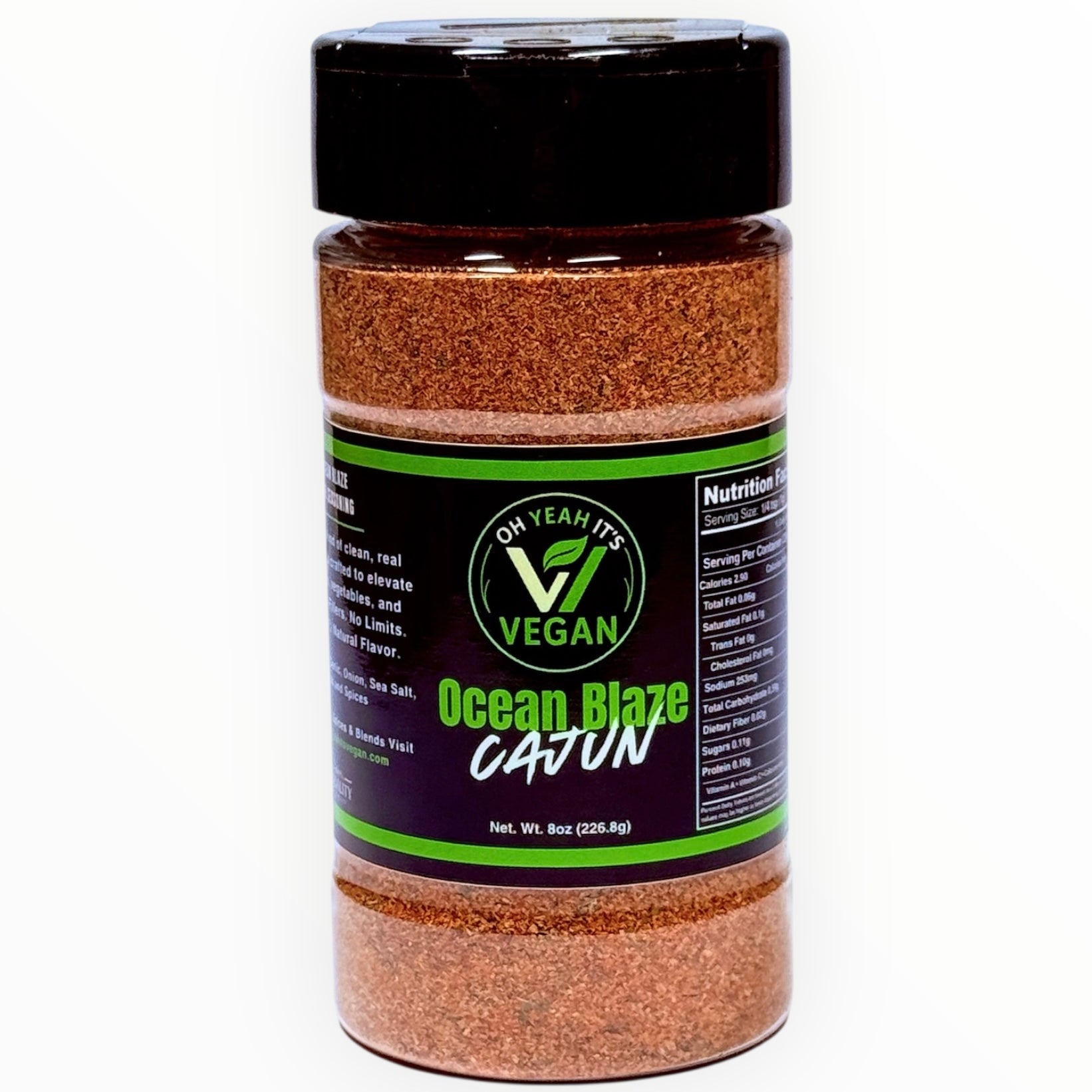 Ocean Blaze Cajun Seafood Seasoning – Vegan Bayou Blend