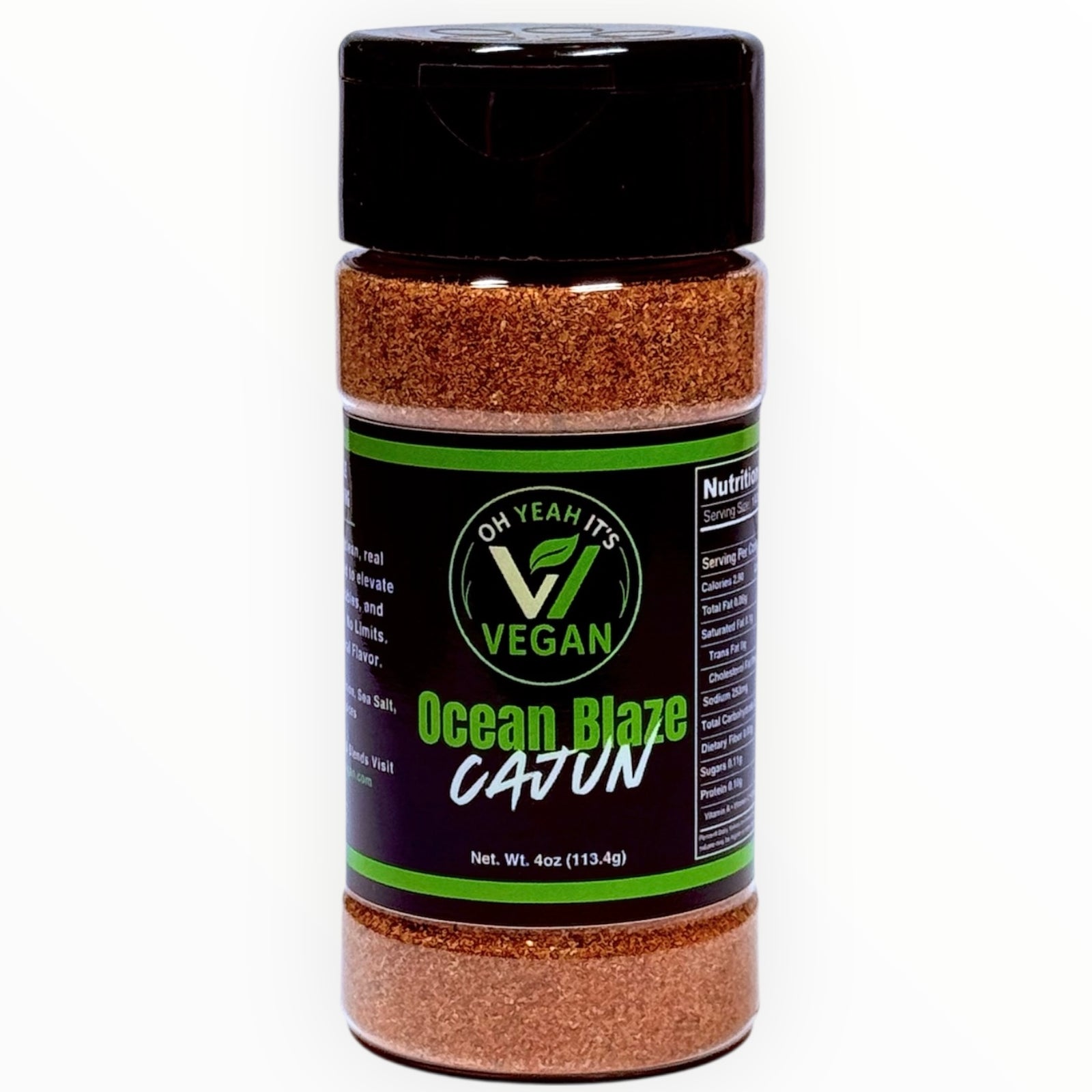 Ocean Blaze Cajun Seafood Seasoning – Vegan Bayou Blend