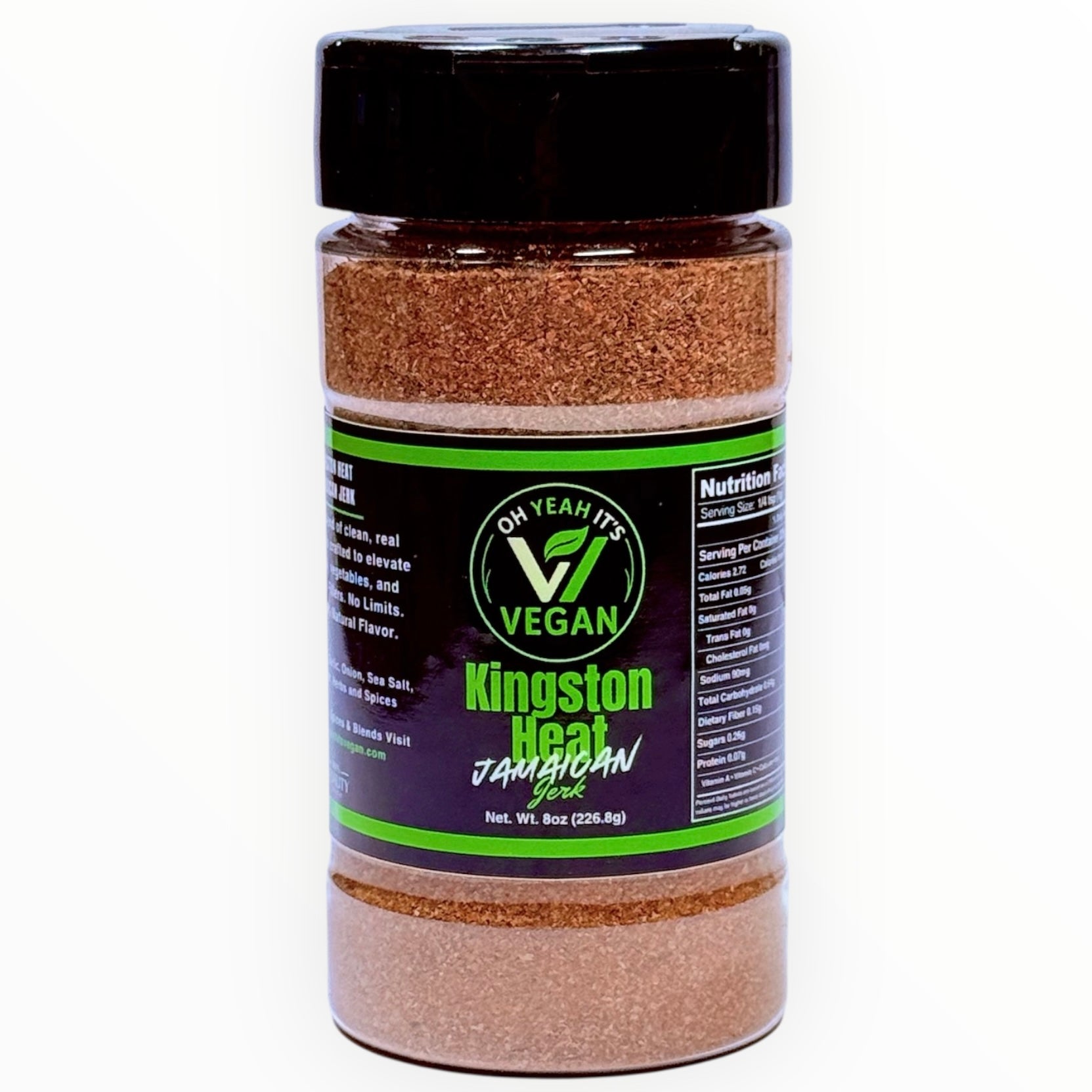 Kingston Heat Vegan Jerk Seasoning – Spicy Caribbean Blend