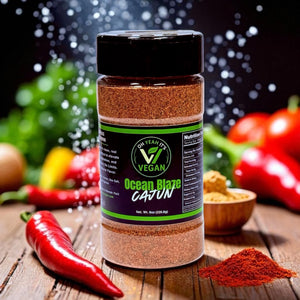 Ocean Blaze Cajun Seafood Seasoning – Vegan Bayou Blend