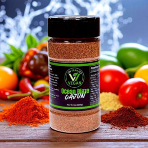 Ocean Blaze Cajun Seafood Seasoning – Vegan Bayou Blend